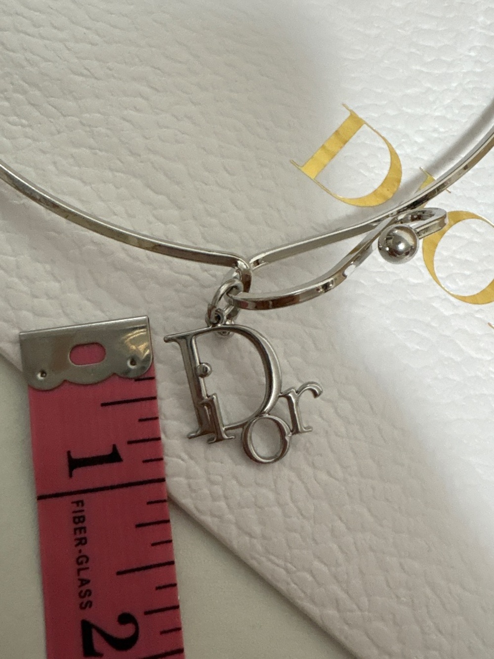 Dior Logo Charm choker - Picture 3 of 9